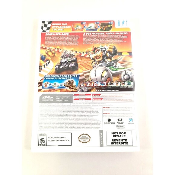 Skylanders Superchargers Standalone Nintendo Wii Game Only No Manual - Picture 6 of 6